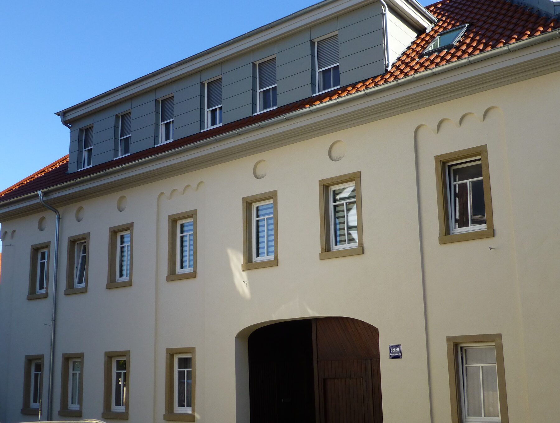 Sanierung eines Mehrfamilienhauses